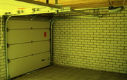 Подъемные гаражные ворота из металлических панелей - foto 0
